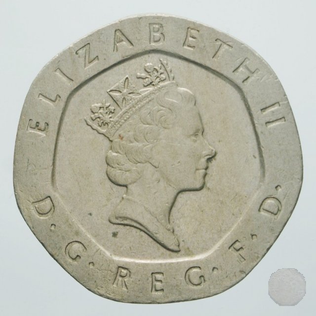 20 pence II tipo 1994 (Londra)