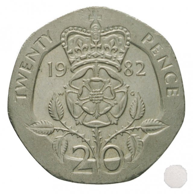 20 pence 1982 (Londra)