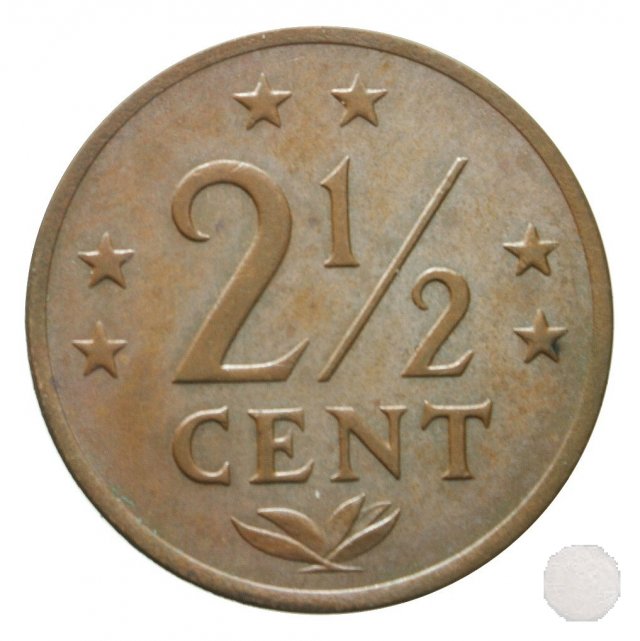 2-1/2 CENT II tipo 1971 (Utrecht)