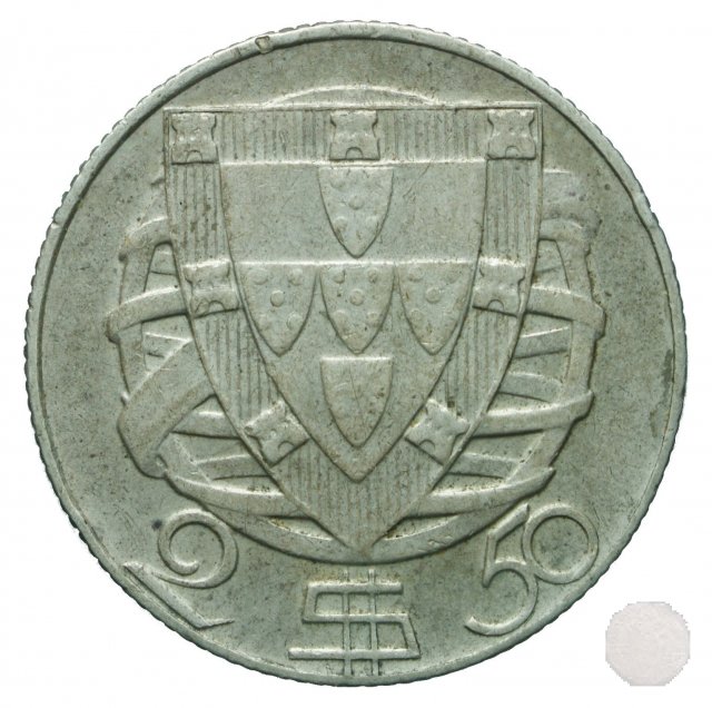 2-1/2 ESCUDOS 1943 (Lisbon)