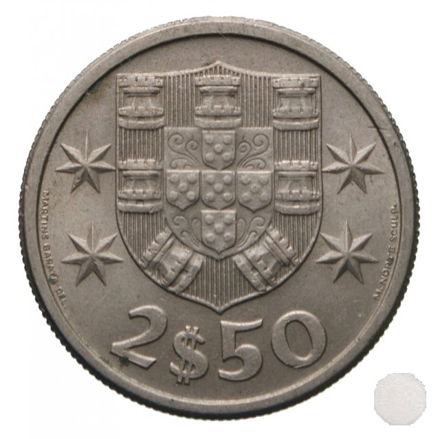 2-1/2 ESCUDOS 1963 (Lisbon)