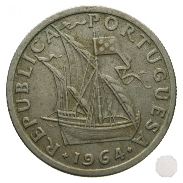 2-1/2 ESCUDOS 1964 (Lisbon)