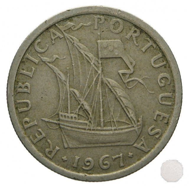 2-1/2 ESCUDOS 1967 (Lisbon)