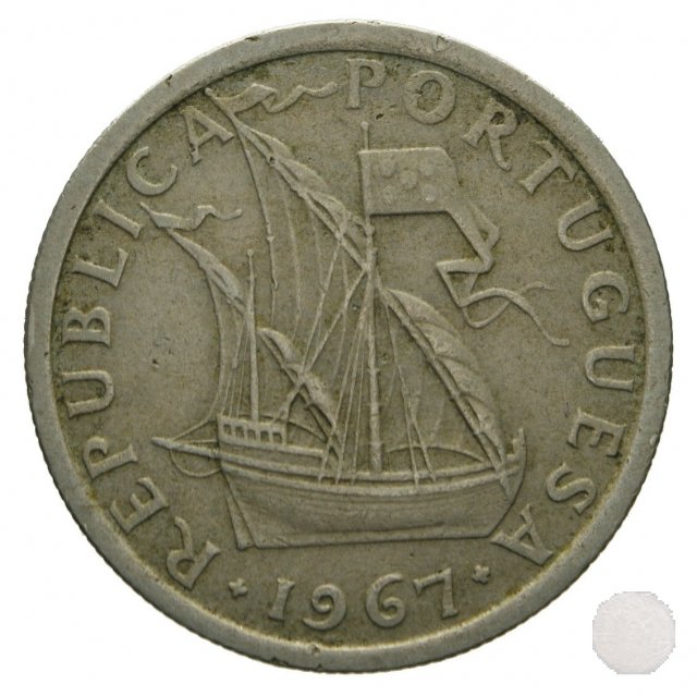 2-1/2 ESCUDOS 1967 (Lisbon)