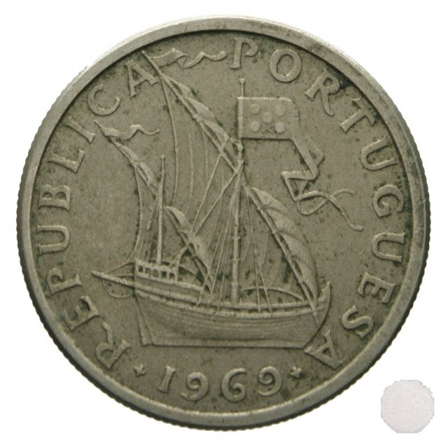 2-1/2 ESCUDOS 1969 (Lisbon)