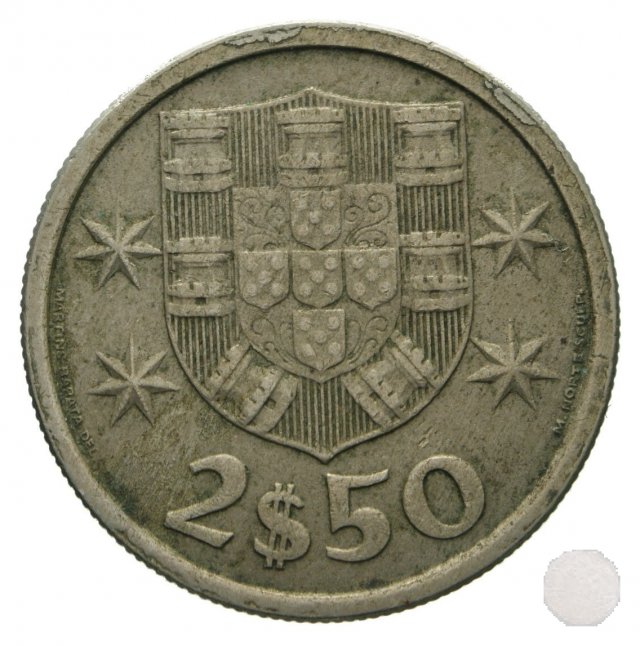 2-1/2 ESCUDOS 1969 (Lisbon)