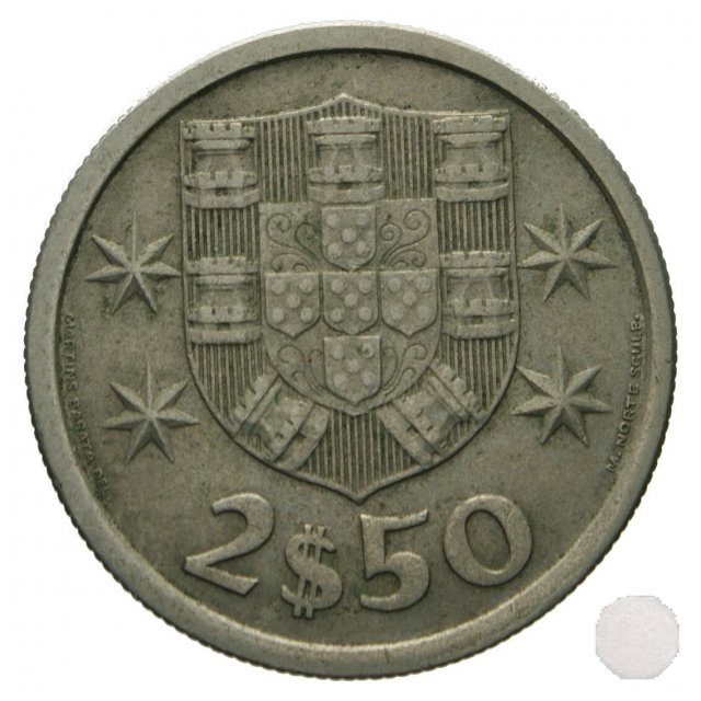 2-1/2 ESCUDOS 1970 (Lisbon)