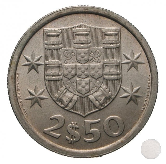 2-1/2 ESCUDOS 1973 (Lisbon)