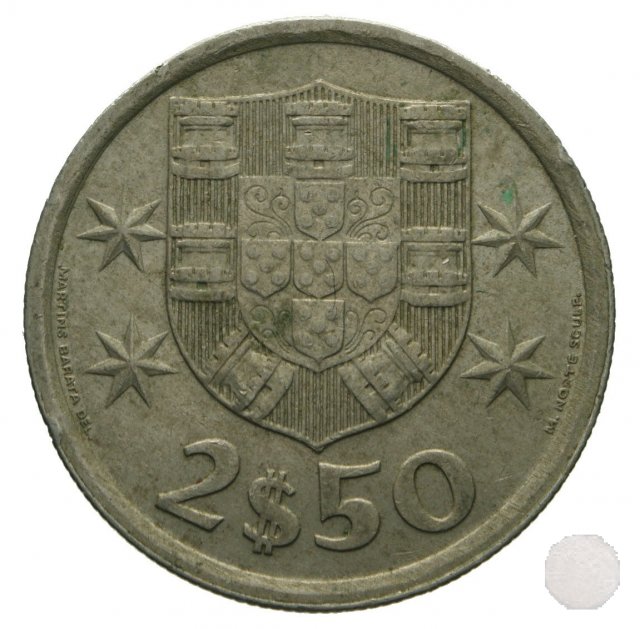 2-1/2 ESCUDOS 1977 (Lisbon)