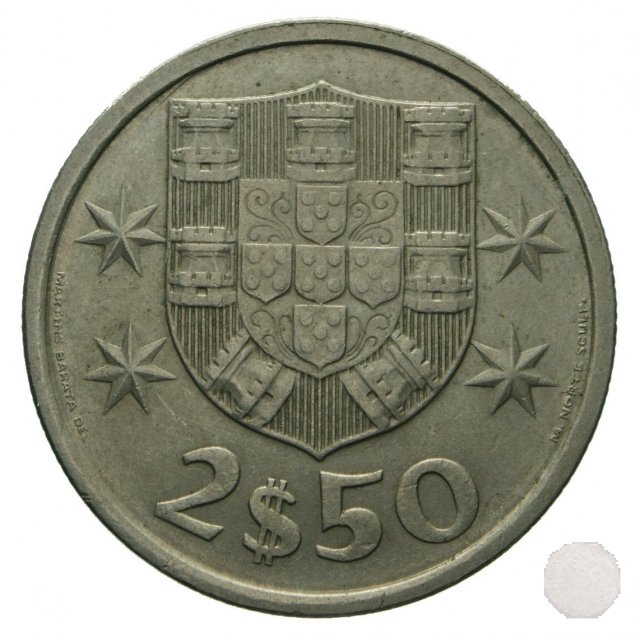 2-1/2 ESCUDOS 1984 (Lisbon)