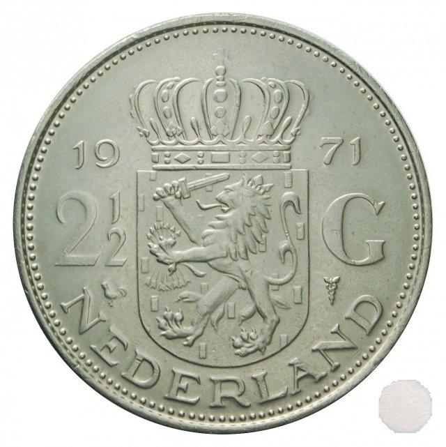 2-1/2 GULDEN 1971 (Utrecht)