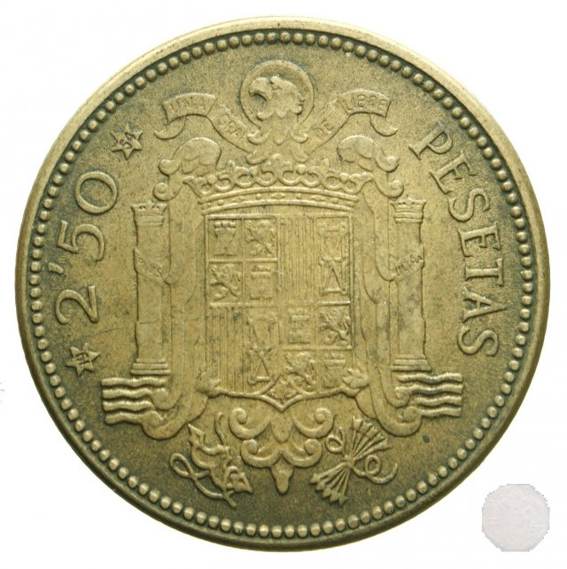 2-1/2 PESETAS 1953 (Madrid)