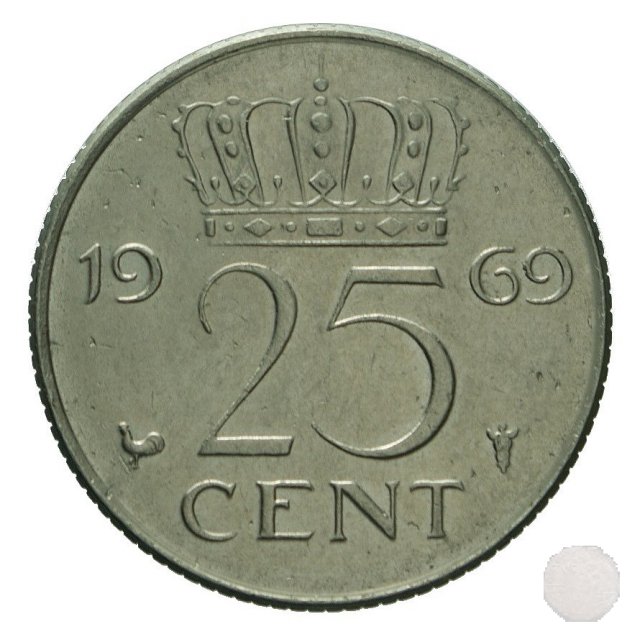 25 CENTS 1969 (Utrecht)