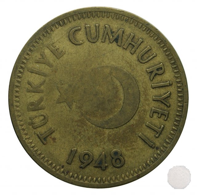25 KURUS III tipo 1948 (Istambul)