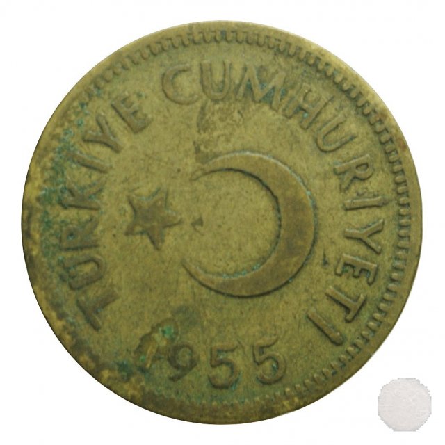 25 KURUS III tipo 1955 (Istambul)