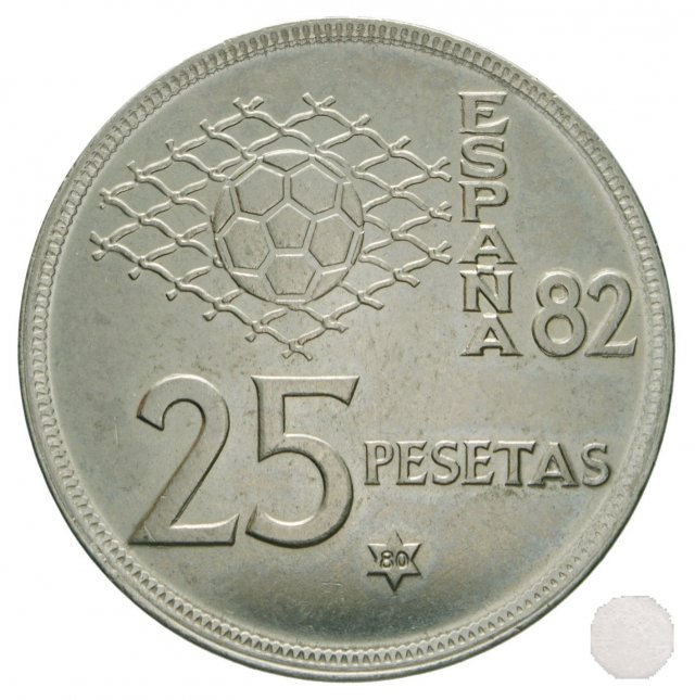 25 PESETAS 82 1980 (Madrid)