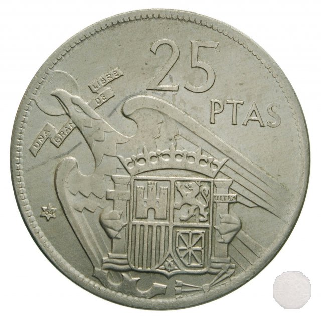 25 PESETAS 1957 (Madrid)