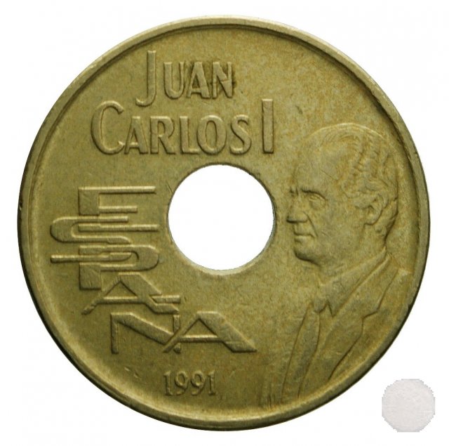 25 PESETAS 1991 (Madrid)