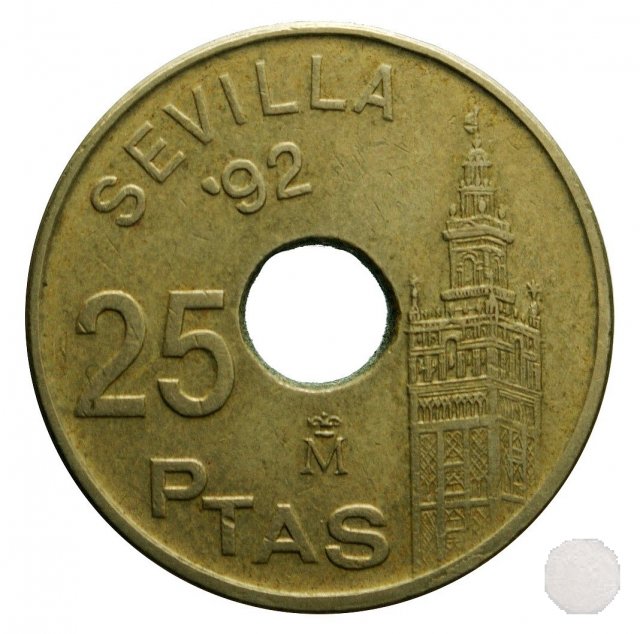 25 PESETAS 1992 (Madrid)