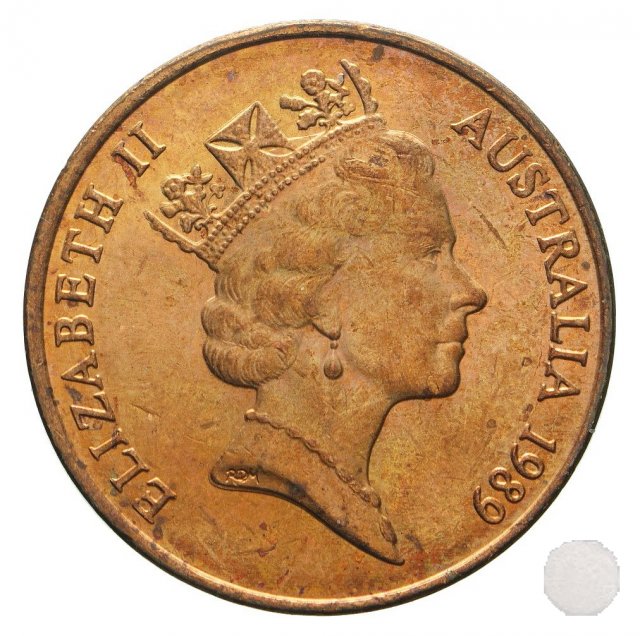 2 CENTS II tipo 1989 (Sydney)