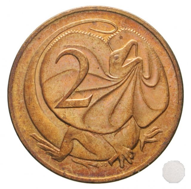 2 CENTS II tipo 1989 (Sydney)