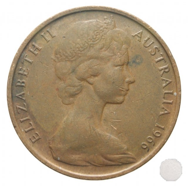 2 CENTS I tipo 1966 (Canberra)