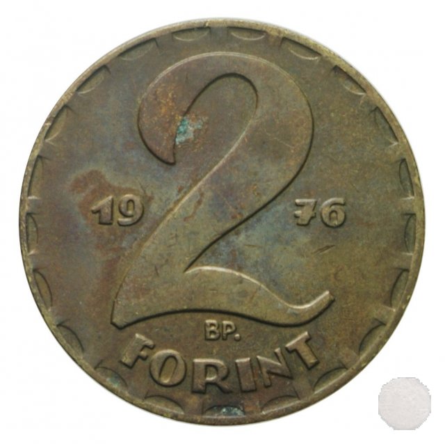 2 FORINT IV tipo 1976 (Budapest)