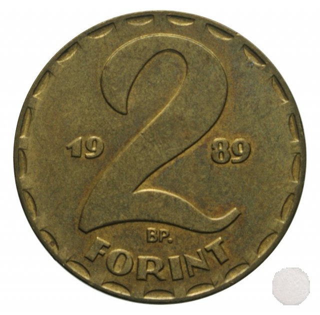 2 FORINT IV tipo 1989 (Budapest)