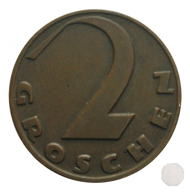 2 GROSCHEN 1936 (Vienna)