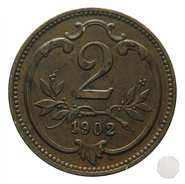 2 HELLER 1902 (Vienna)