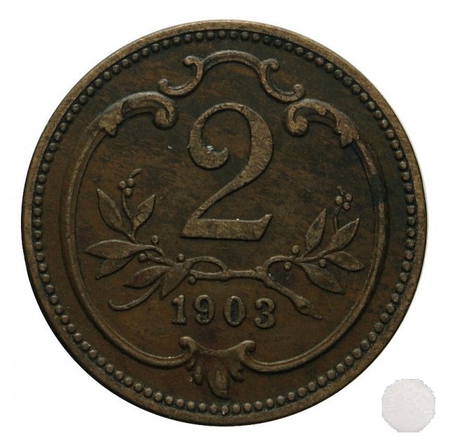 2 HELLER 1903 (Vienna)