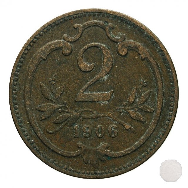 2 HELLER 1906 (Vienna)