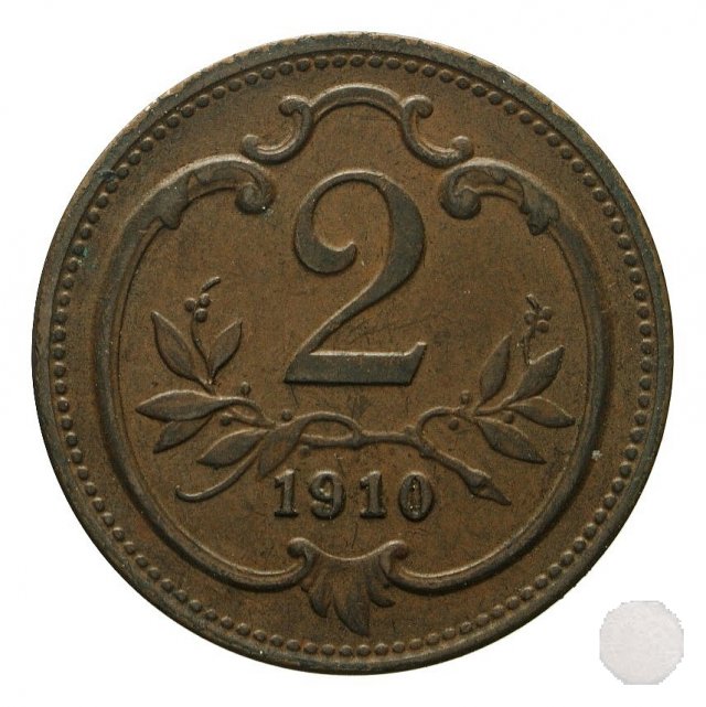 2 HELLER 1910 (Vienna)