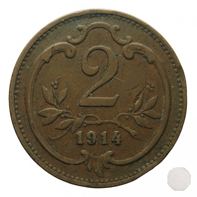 2 HELLER 1914 (Vienna)