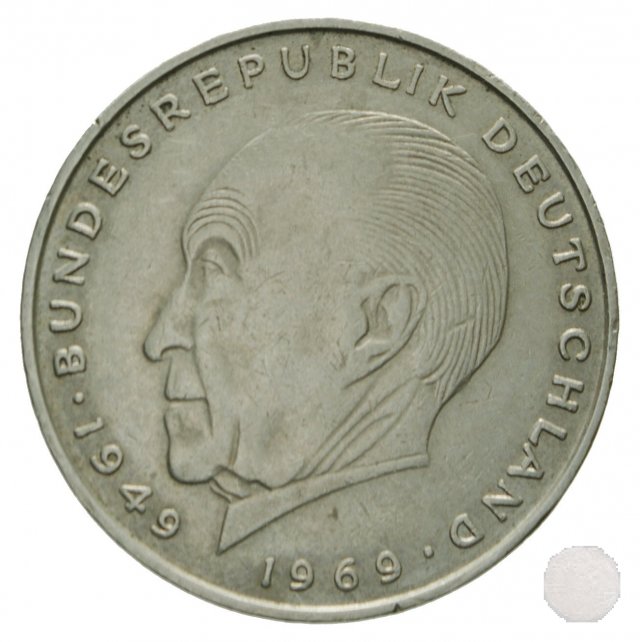 2 MARK KONRAD ADENAUER 1973 (Munich)