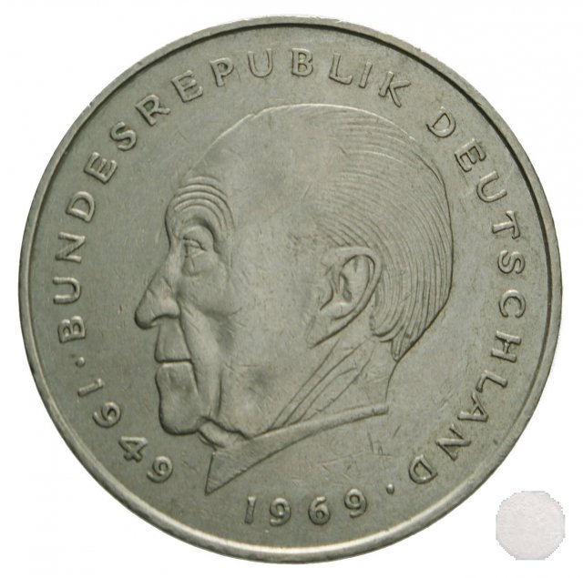 2 MARK KONRAD ADENAUER 1978 (Hamburg)