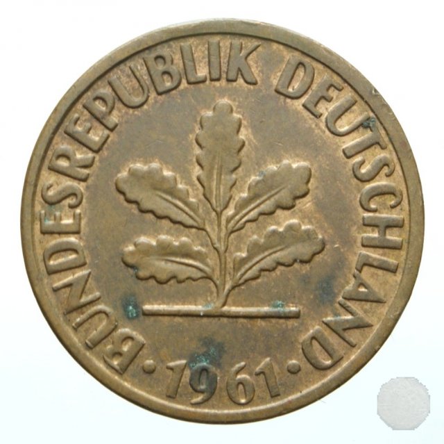 2 PFENNIG 1961 (Stuttgart)