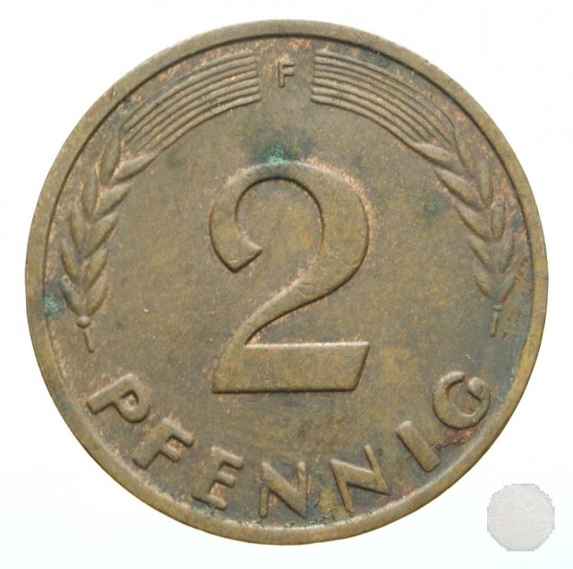 2 PFENNIG 1961 (Stuttgart)