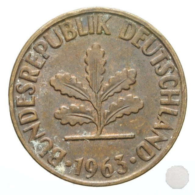 2 PFENNIG 1963 (Karlsruhe)