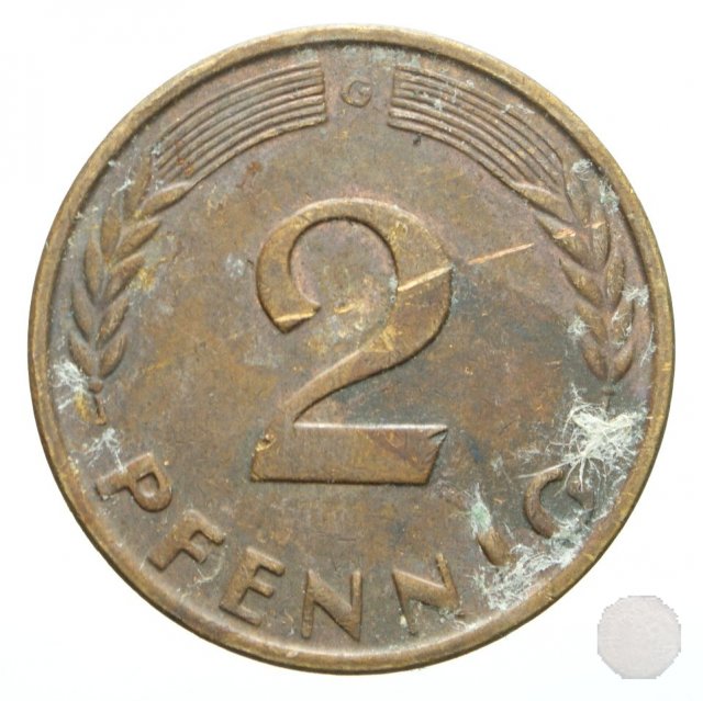 2 PFENNIG 1963 (Karlsruhe)