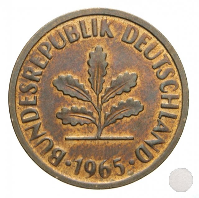 2 PFENNIG 1965 (Karlsruhe)