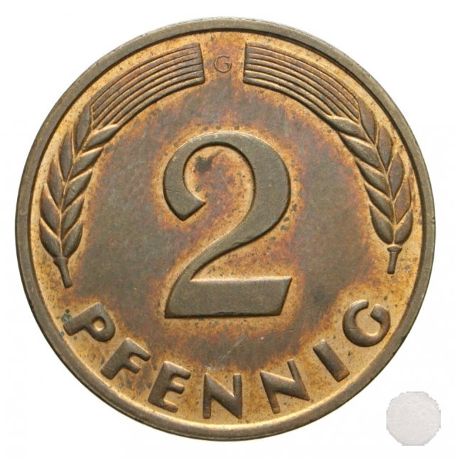 2 PFENNIG 1965 (Karlsruhe)