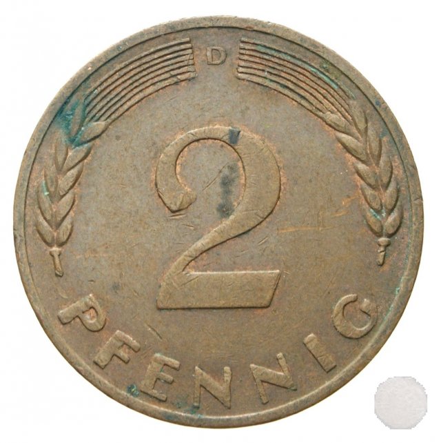 2 PFENNIG 1968 (Munich)