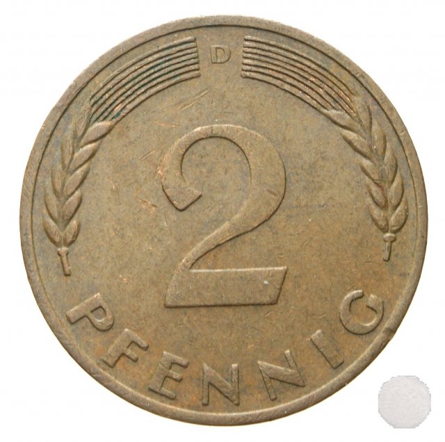 2 PFENNIG 1970 (Munich)