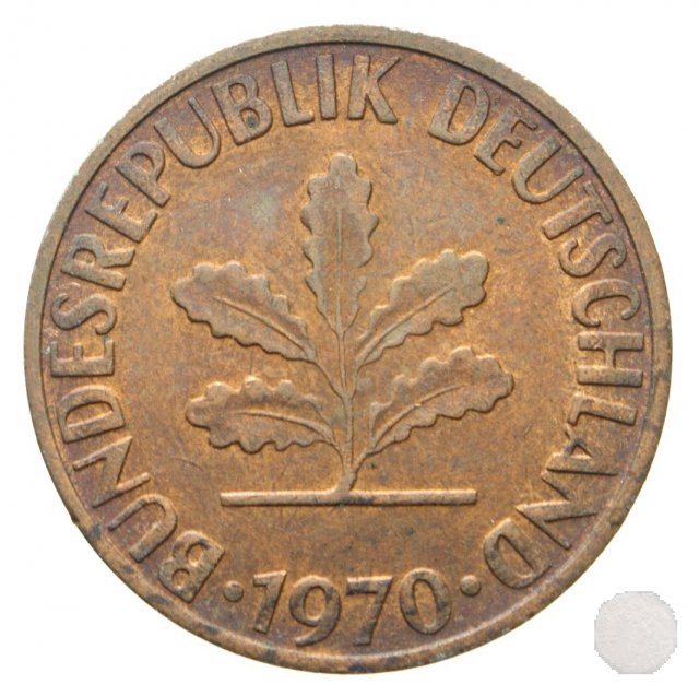 2 PFENNIG 1970 (Stuttgart)