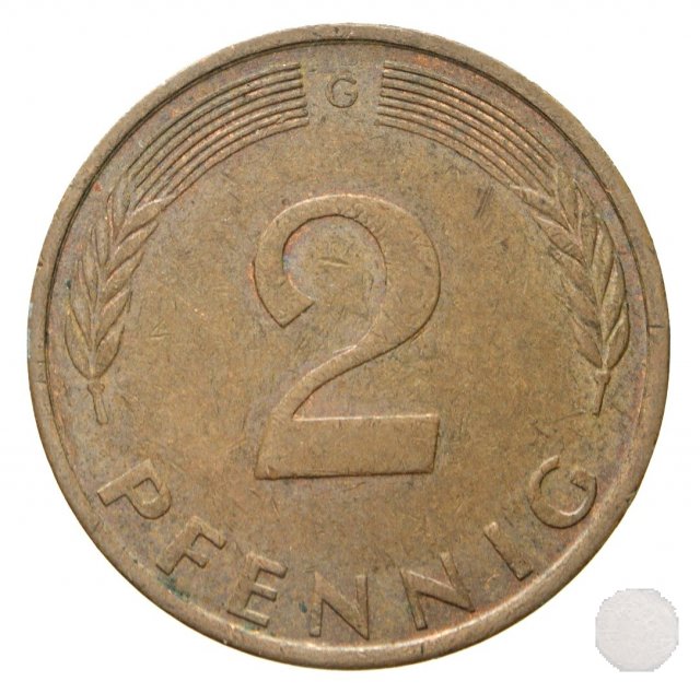 2 PFENNIG 1971 (Karlsruhe)