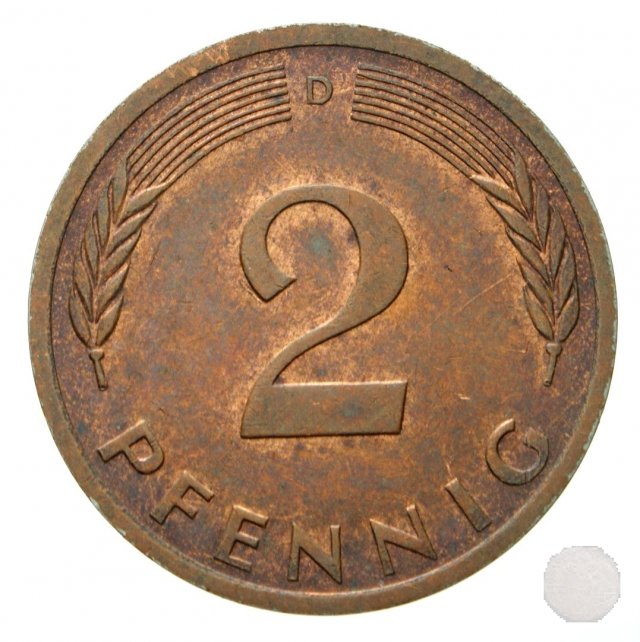 2 PFENNIG 1972 (Munich)