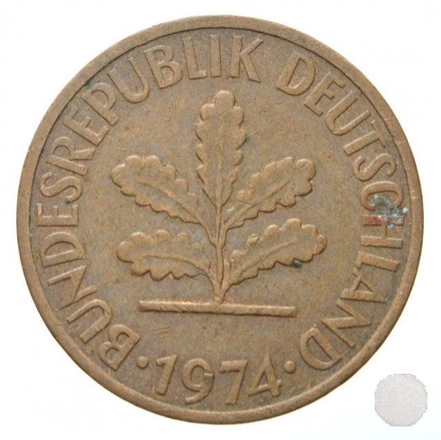 2 PFENNIG 1974 (Stuttgart)