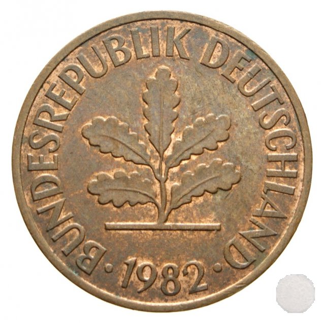 2 PFENNIG 1982 (Karlsruhe)