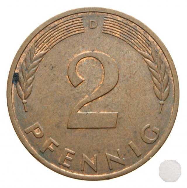 2 PFENNIG 1982 (Karlsruhe)